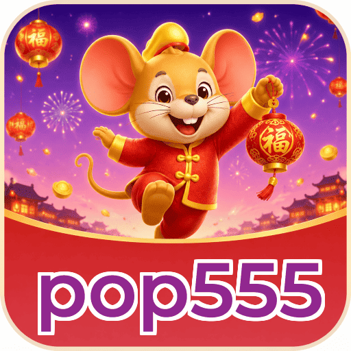 pop555 Download Speed Test Logo - Teste de Velocidade Certificado